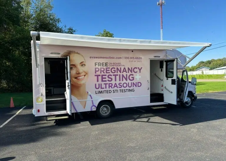 mobile clinic outside